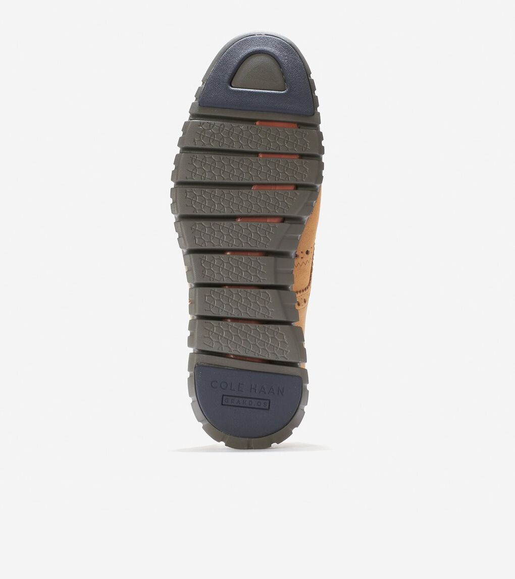 ゼログランド ウィングチップ オックスフォード mens.