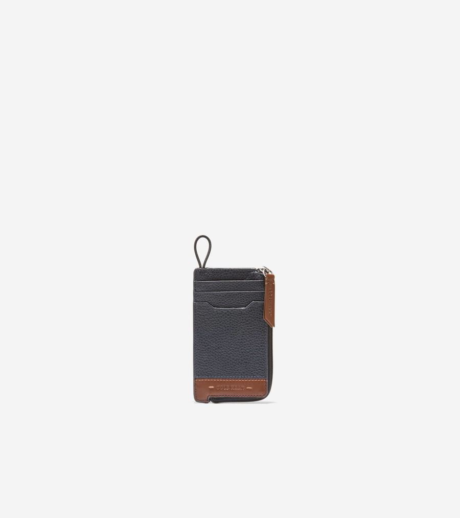 トライボロ ラウンドジップ カード ケース mens 15000 | COLE_HAAN