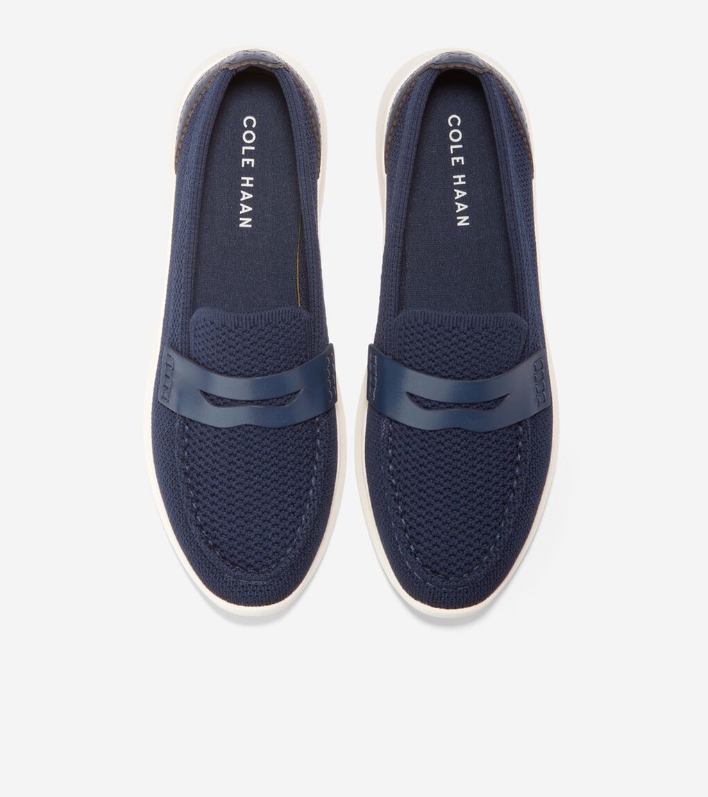 ゼログランド メリット スティッチライト ローファー womens.