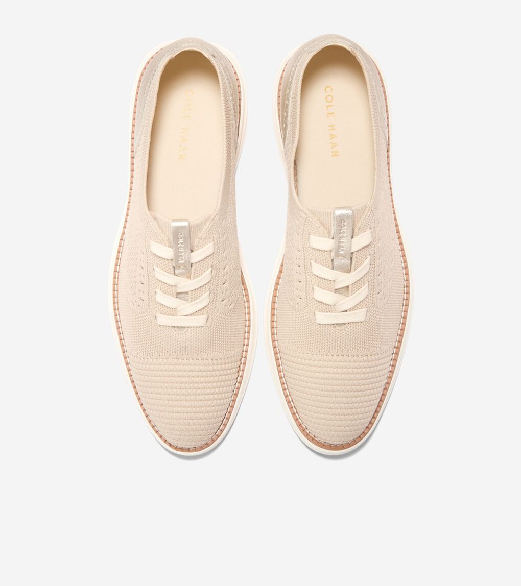 グランド シャドーライト スティッチライト オックスフォード womens.