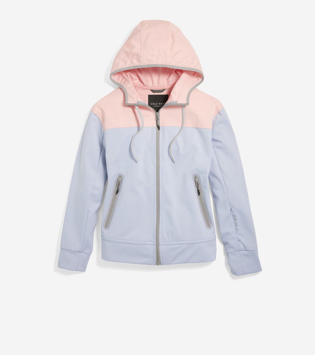 ゼログランド カラーブロック フーディー womens.