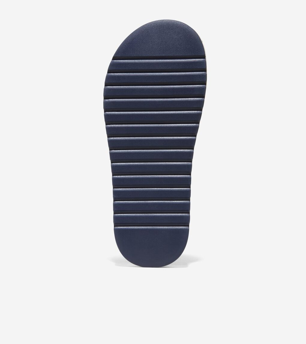 グランドプロ デイリン ウェッジ トリプル ストラップ サンダル womens