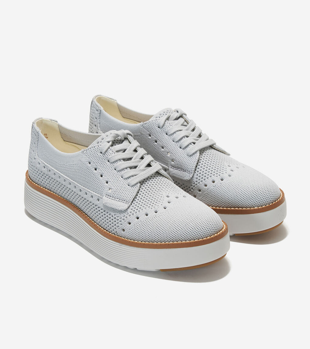 グランド シティモーション スティッチライト オックスフォード womens.