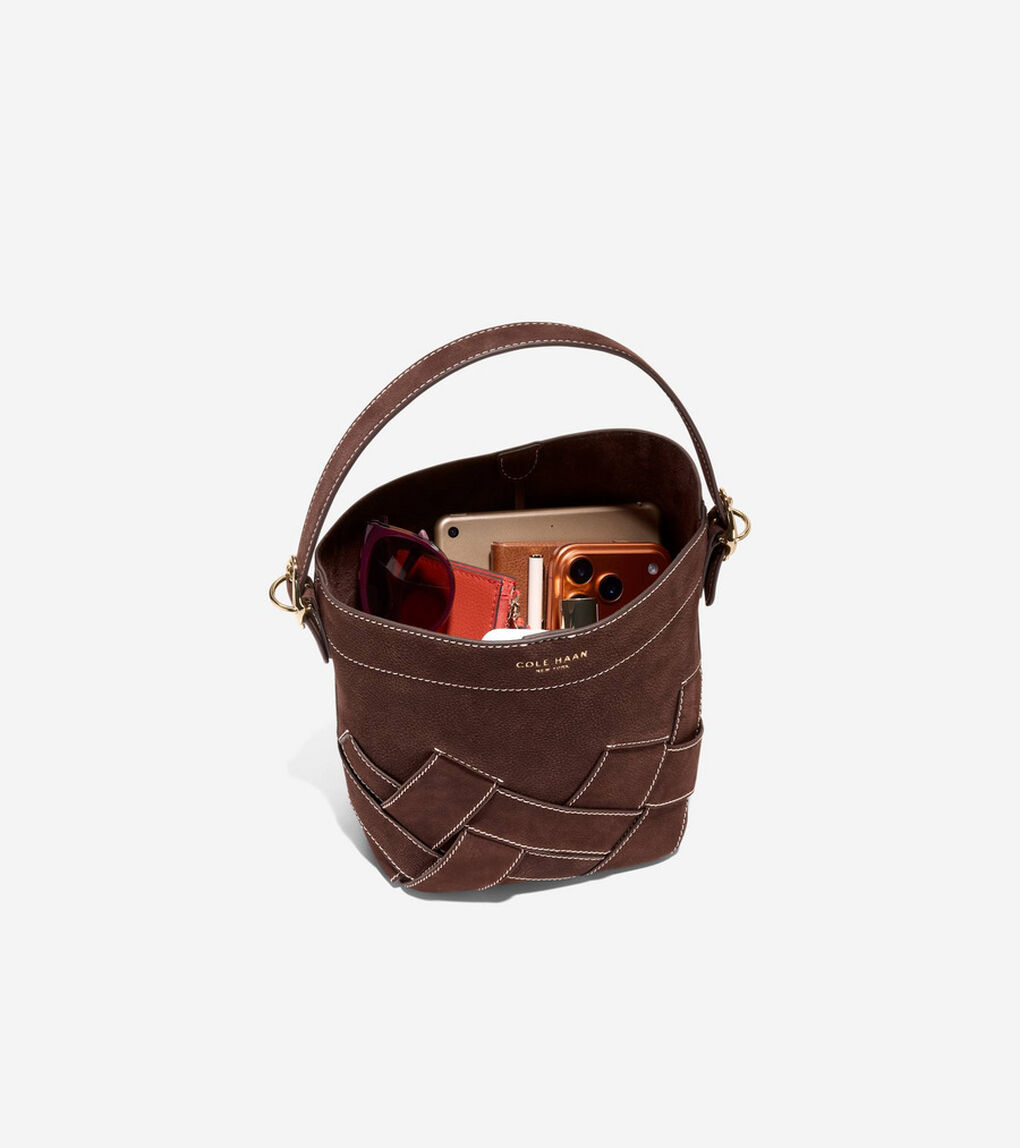 アレキサンドリア スモール バケット バッグ womens