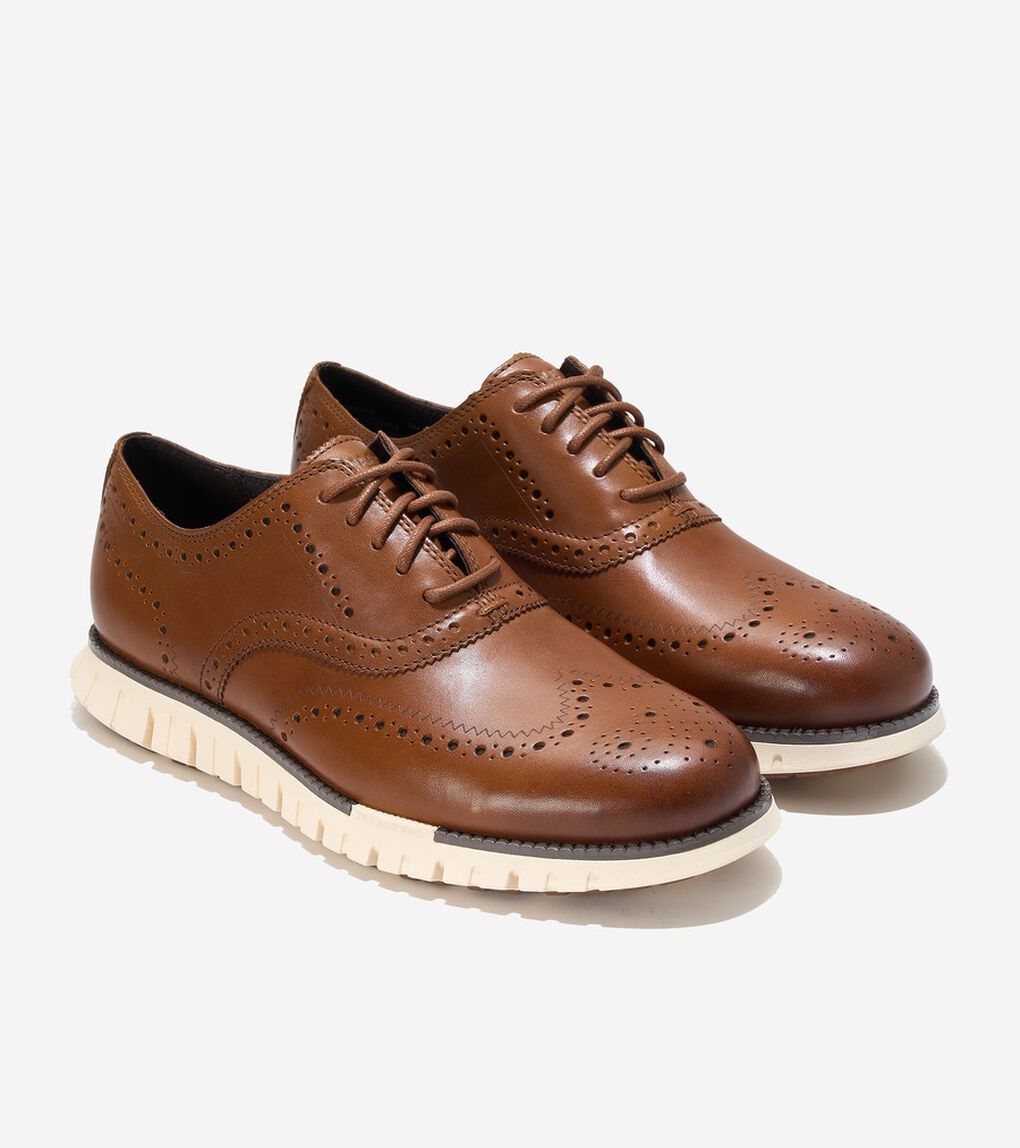ゼログランド リマスタード ウィングチップ オックスフォード mens.