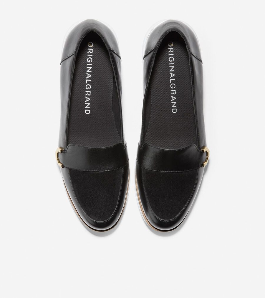 オリジナルグランド C バックル ローファー womens. 0.0 | COLE_HAAN