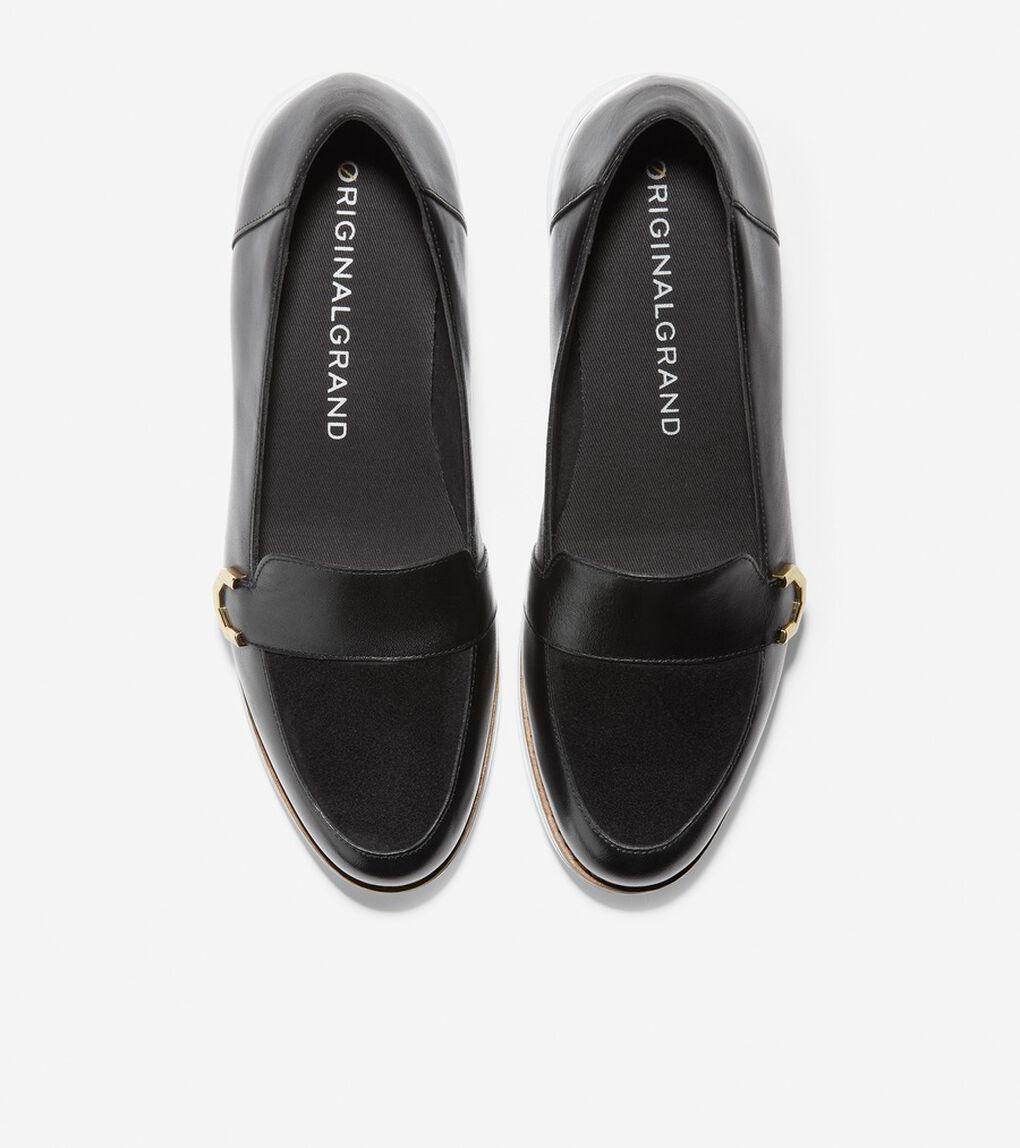 オリジナルグランド C バックル ローファー womens. 0.0 | COLE_HAAN
