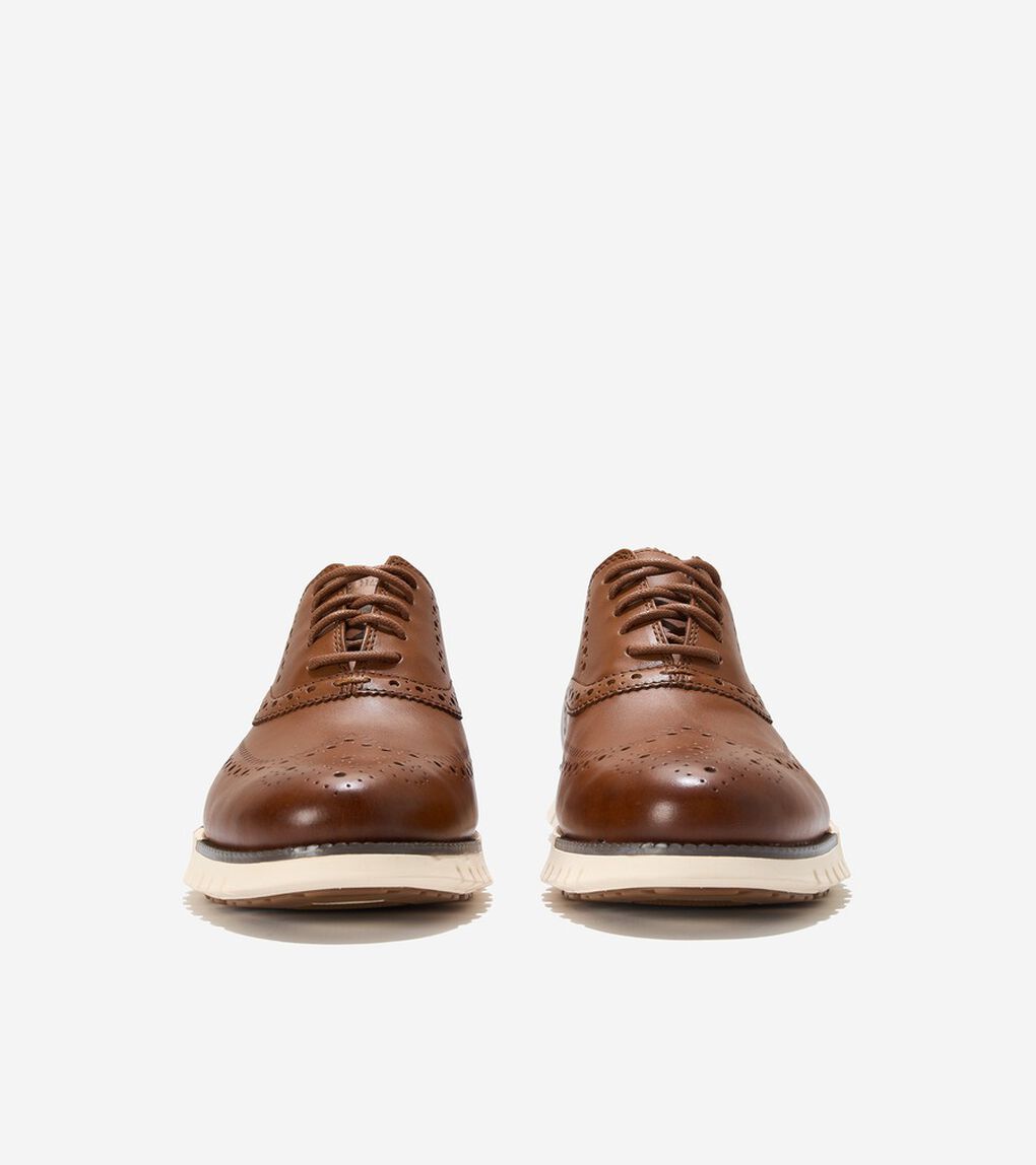 ゼログランド リマスタード ウィングチップ オックスフォード mens.