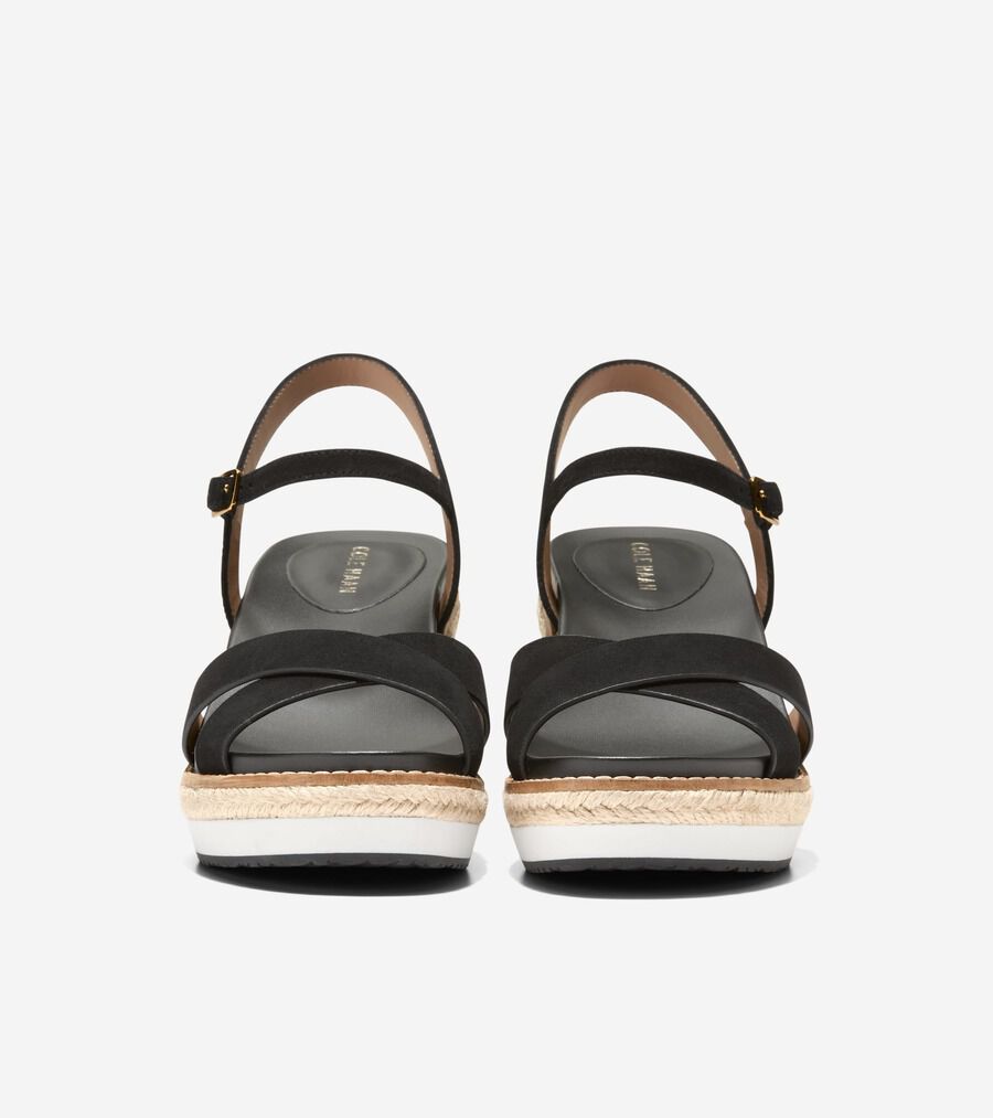 【新品同様】現行モデル 定価29,700円 コールハーンエスパドリーユ 23.5 COLE HAAN コールハーン Colehaan レディース シューズ サンダル