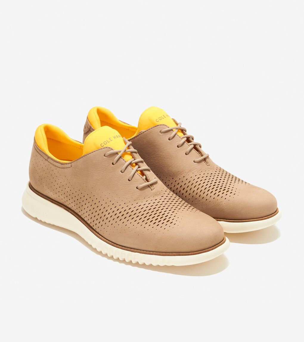 2.ゼログランド レーザー ウィング オックスフォード ラインド mens.