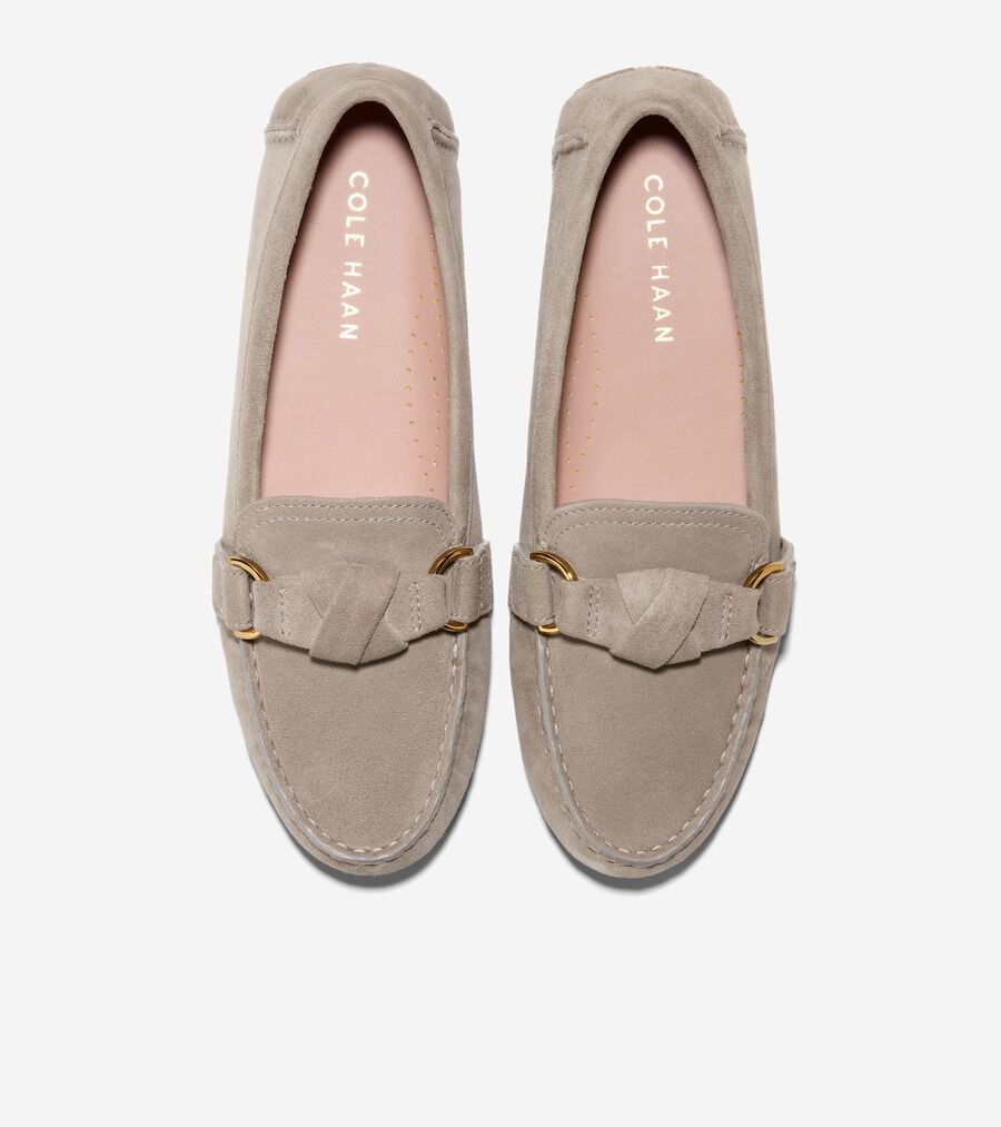 Women's Emmie Knot Drivers in Black | Cole Haan