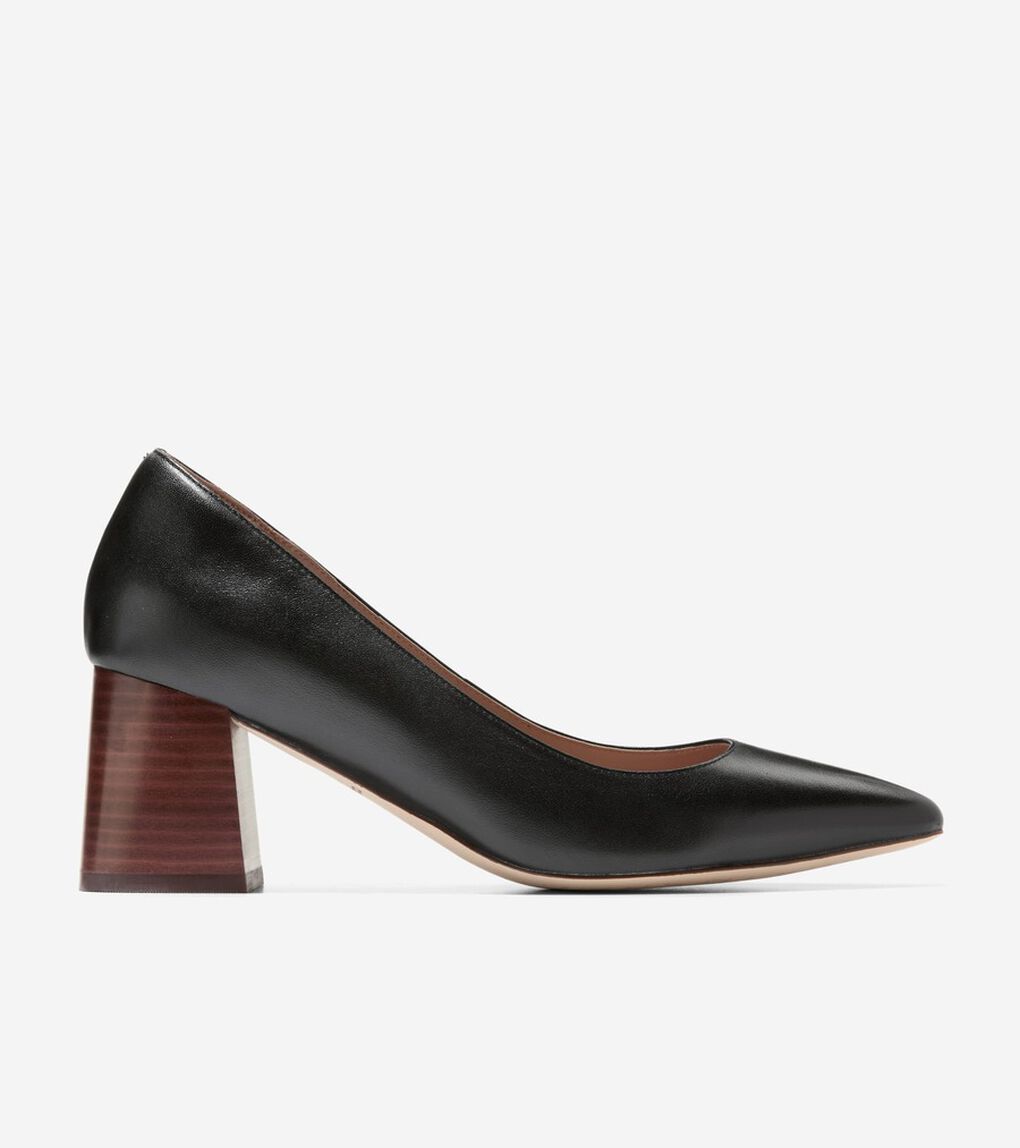 カサンドラ ブロックヒール パンプ womens