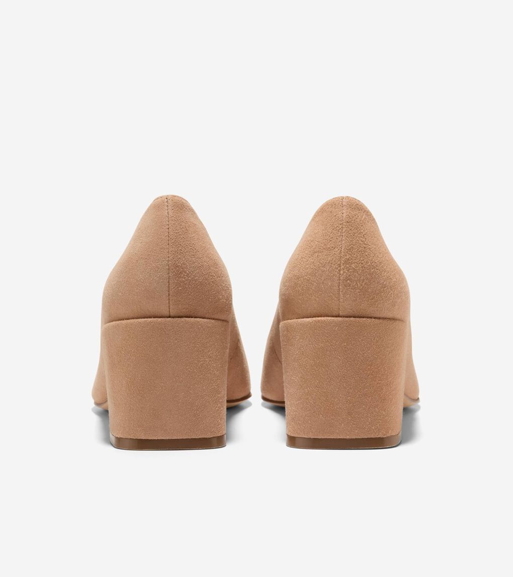 カサンドラ ブロックヒール パンプ womens