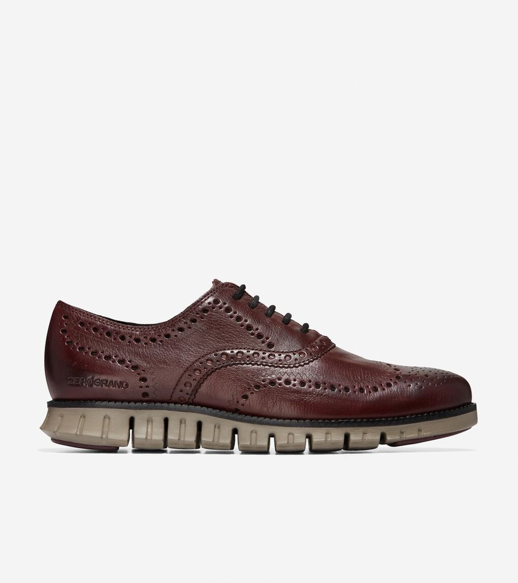 ゼログランド ウィングチップ オックスフォード mens.