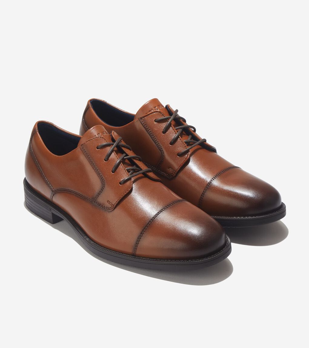 グランド+プラット キャップトゥオックスフォード mens.