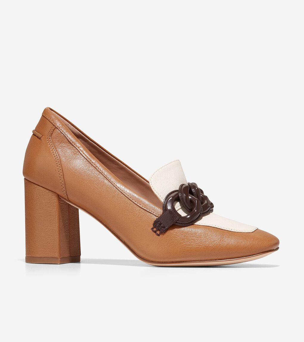 クリスティ スクエア チェーン ローファー womens. 0.0 | COLE_HAAN