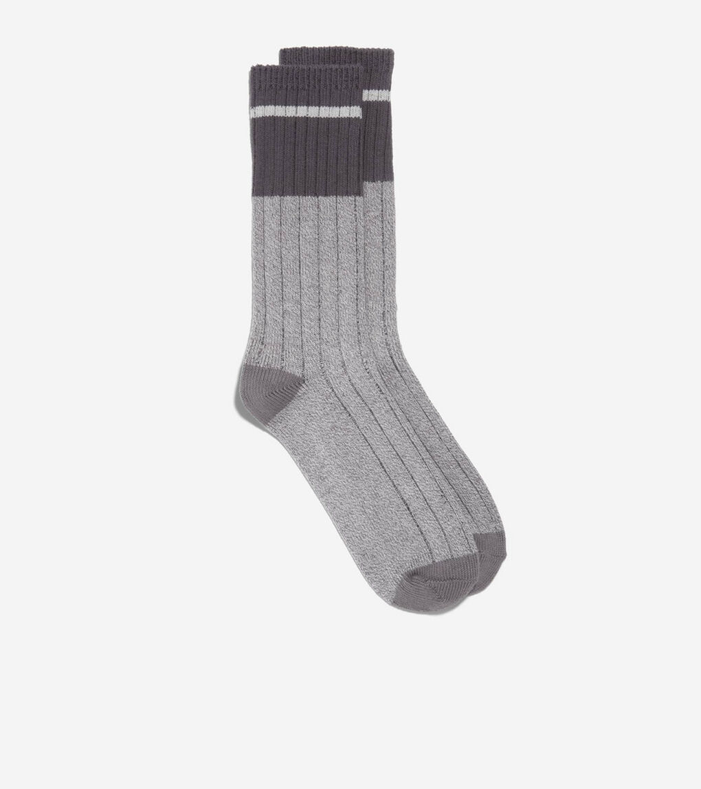 リブ カジュアル クルー mens.