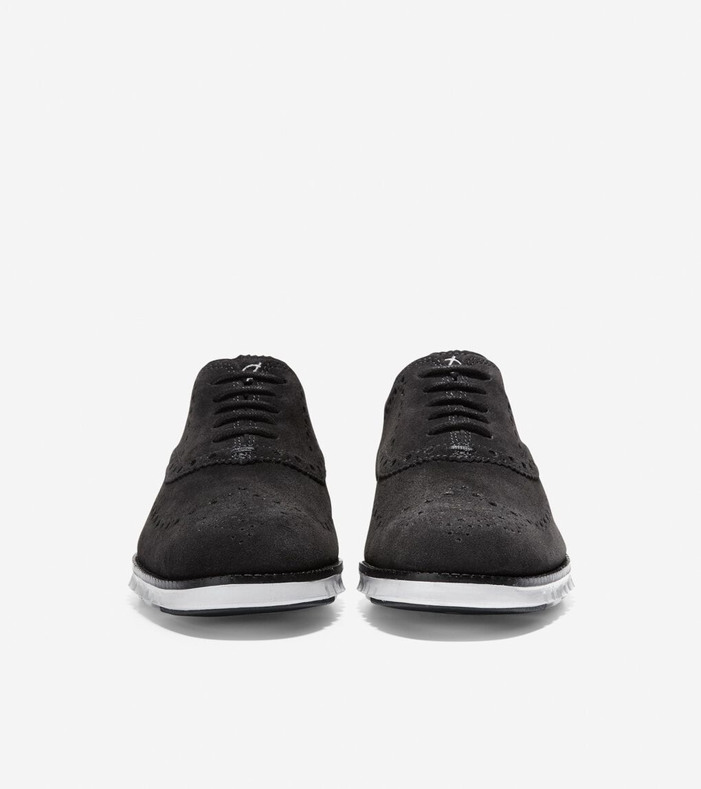 ゼログランド ウィングチップ オックスフォード mens.