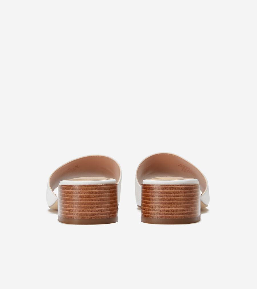 キャリ シングル バンド ブロック ヒール サンダル 40mm womens