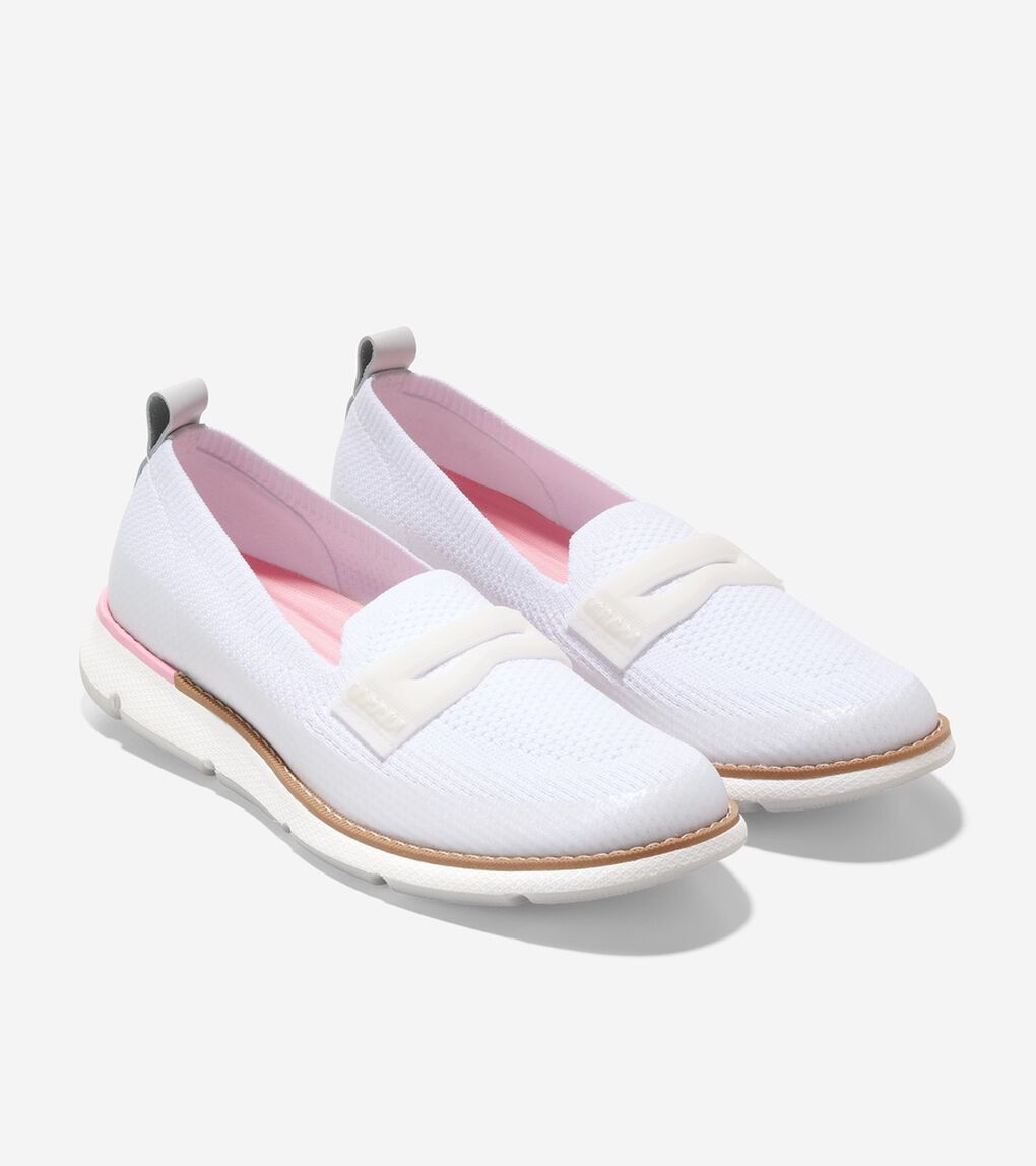 4.ゼログランド スティッチライト ローファー womens.