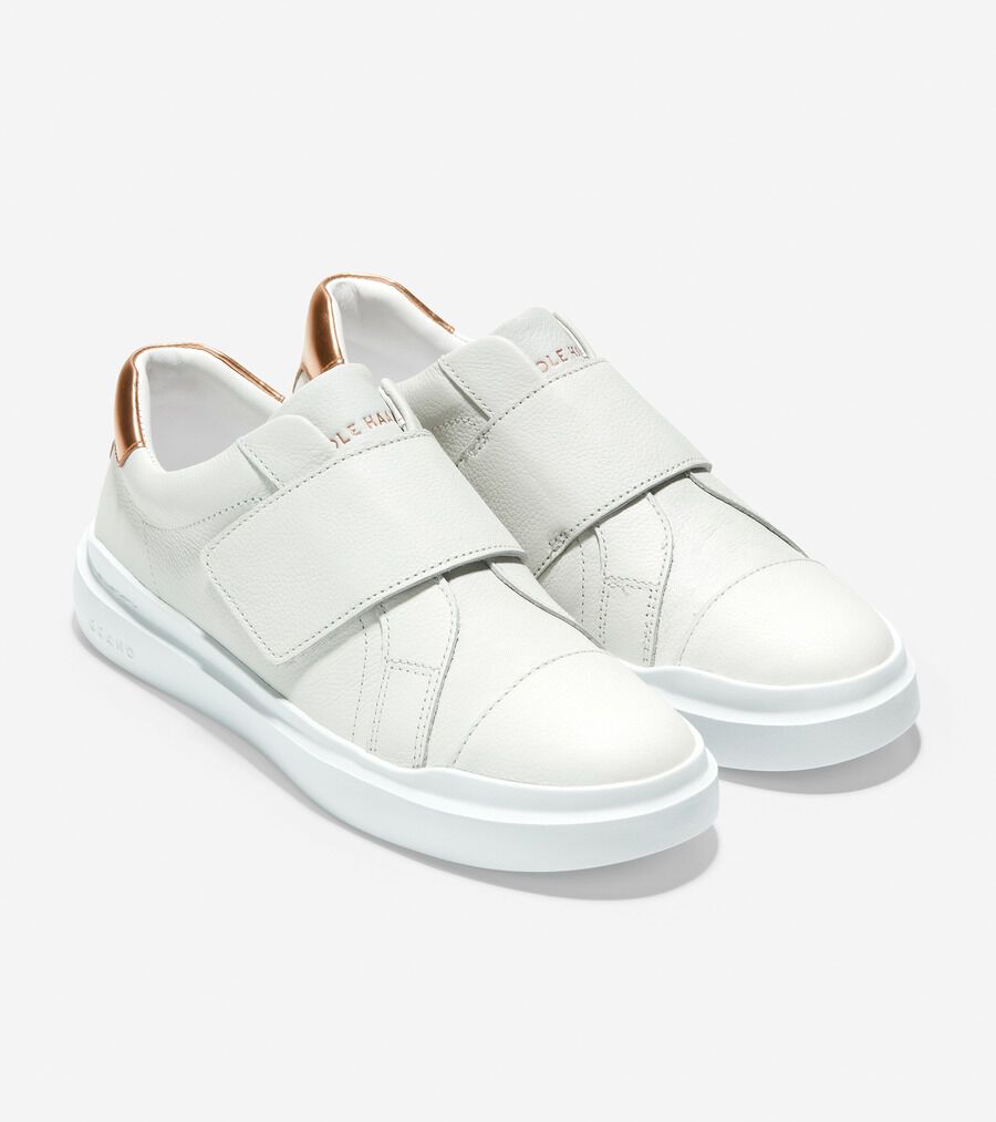 グランドプロ ラリー ベルクロ スニーカー womens.