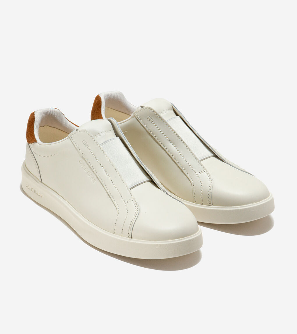 グランド クロスコート リュクス スリッポンスニーカー womens.