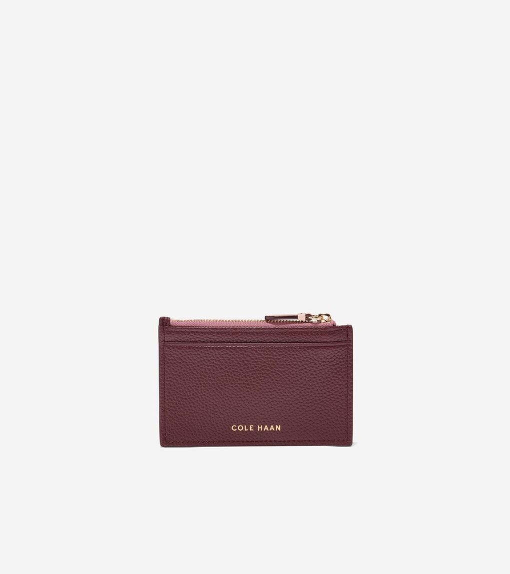 カード ケース W/ ジップ womens.