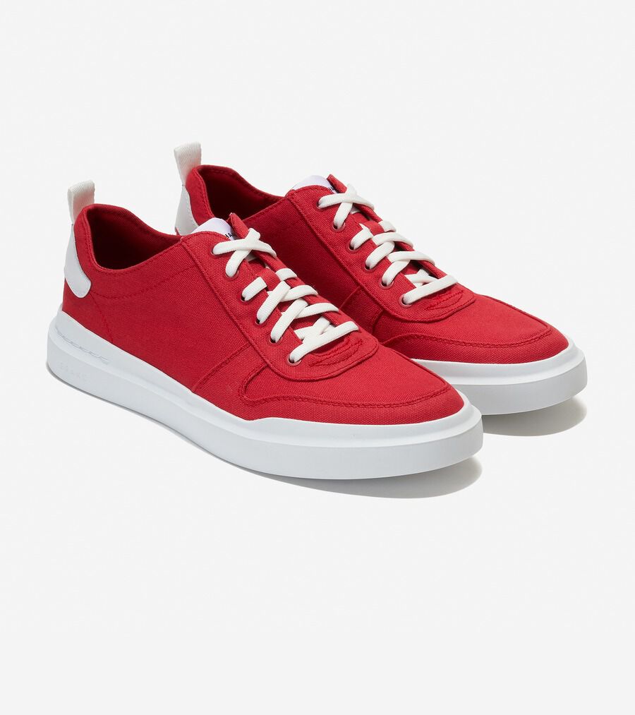 グランドプロ ラリー キャンバス コート スニーカー mens. 0.0 | COLE_HAAN