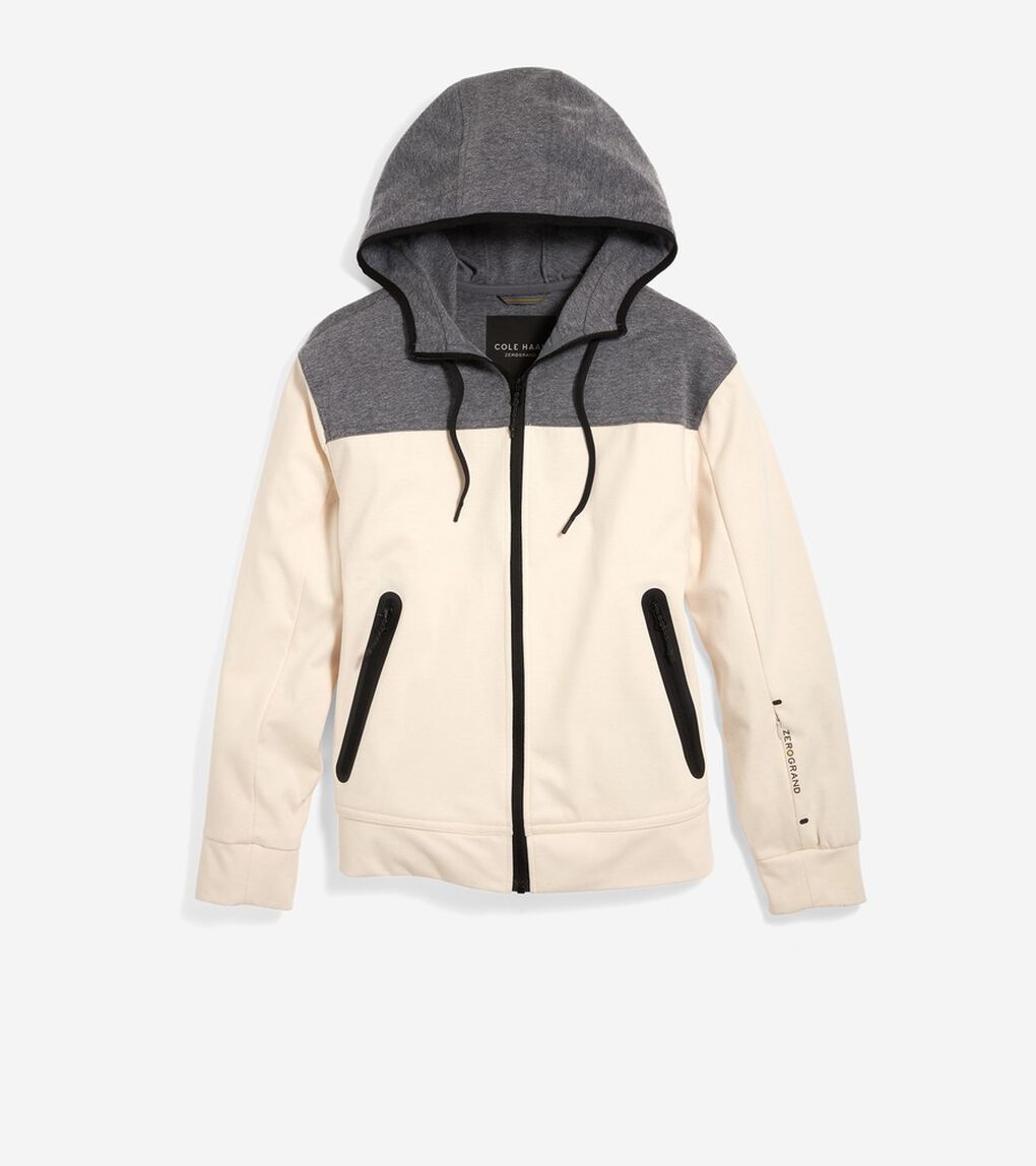 ゼログランド カラーブロック フーディー womens.