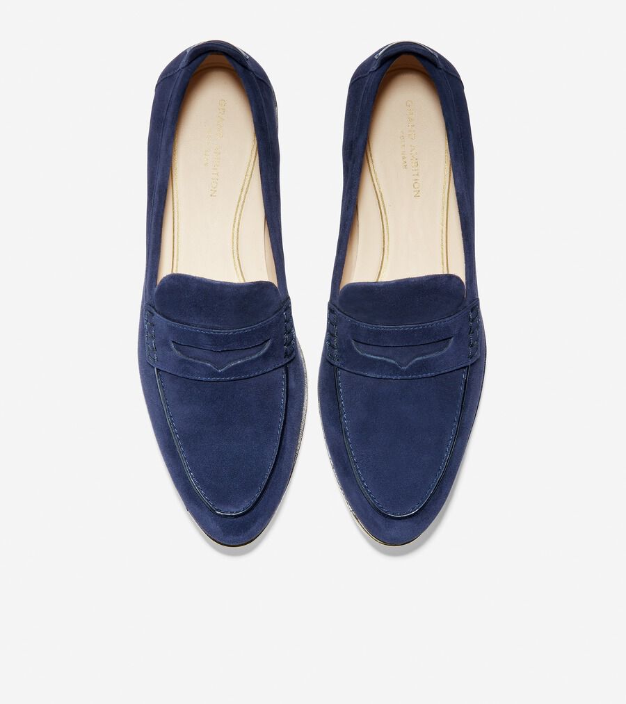 グランド アンビション トロイ ペニー スリップオン スニーカー womens 