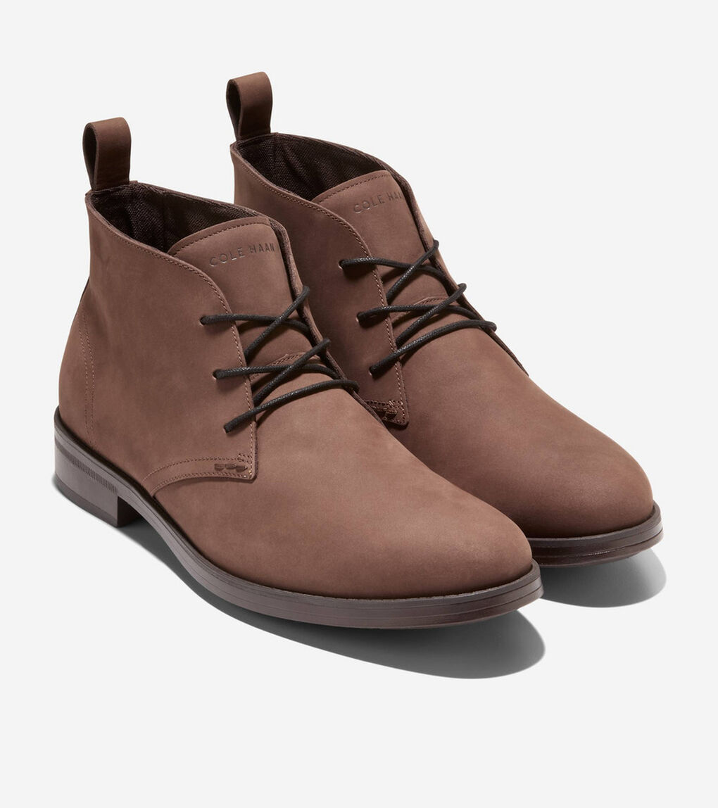 ニューマーク グランド フレックスクラフト チャッカ ブーツ ウォータープルーフ mens.