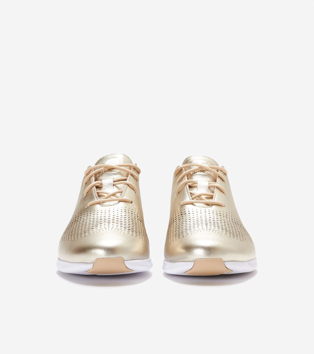 2.ゼログランド レーザー ウィングチップ オックスフォード womens.