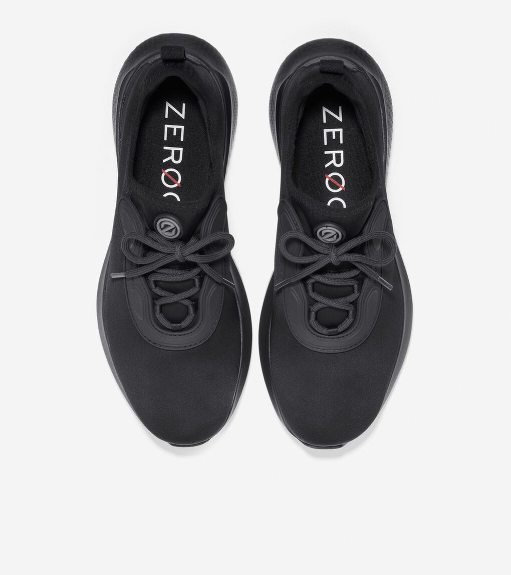 ゼログランド チェンジペース レースアップ スニーカー ブラック mens.