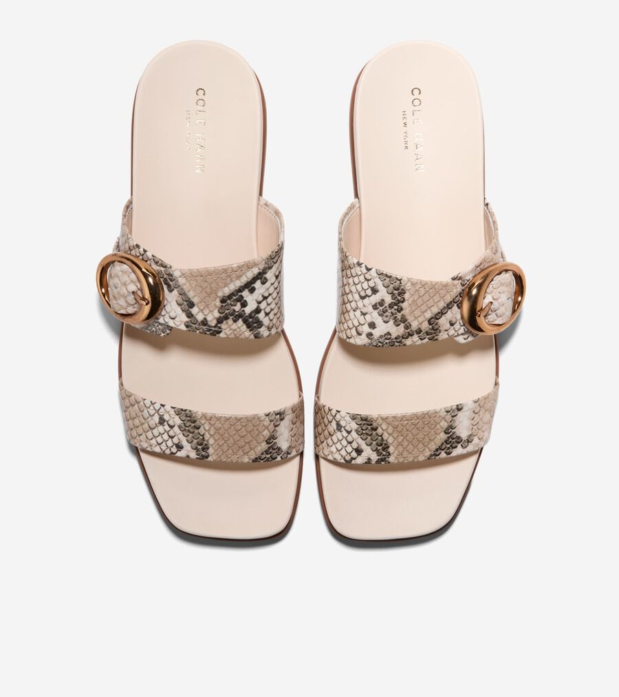 オークリン ダブルバンド フットベッド サンダル womens 21700 | COLE_HAAN