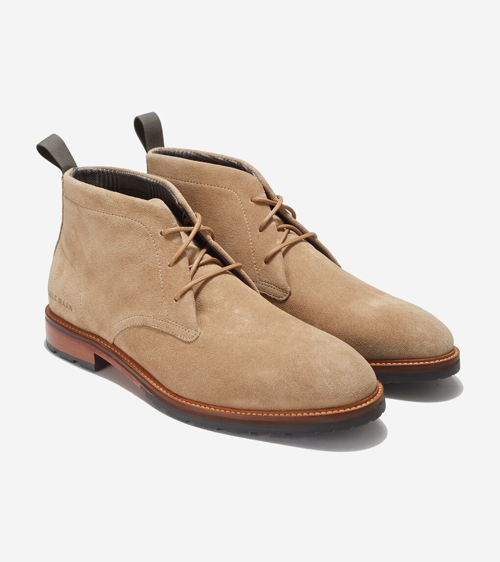 バークシャー ラグ チャッカ ブーツ mens.