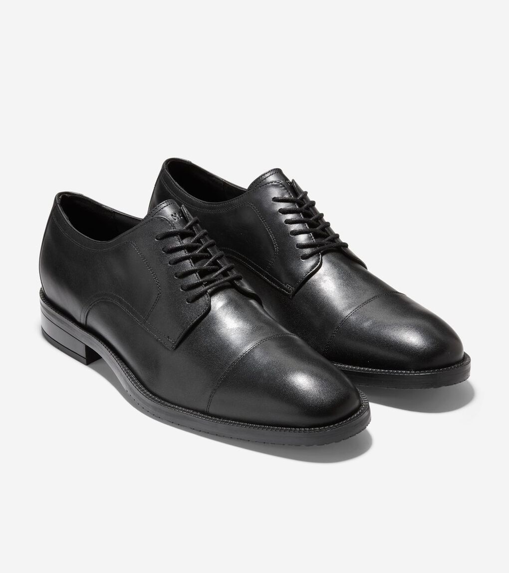 モダンエッセンシャル キャップトゥ オックスフォード mens.