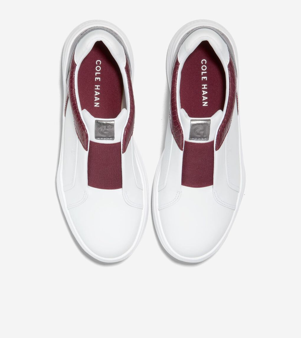 グランドプロ デミ スリッポン スニーカー womens.