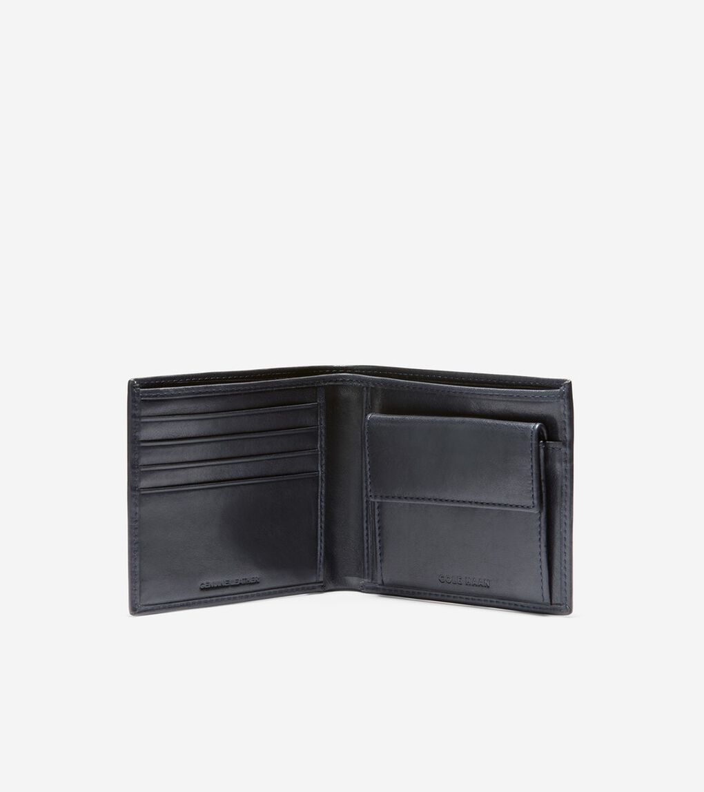 イタリアン レザー グローバル ビルフォールド mens.