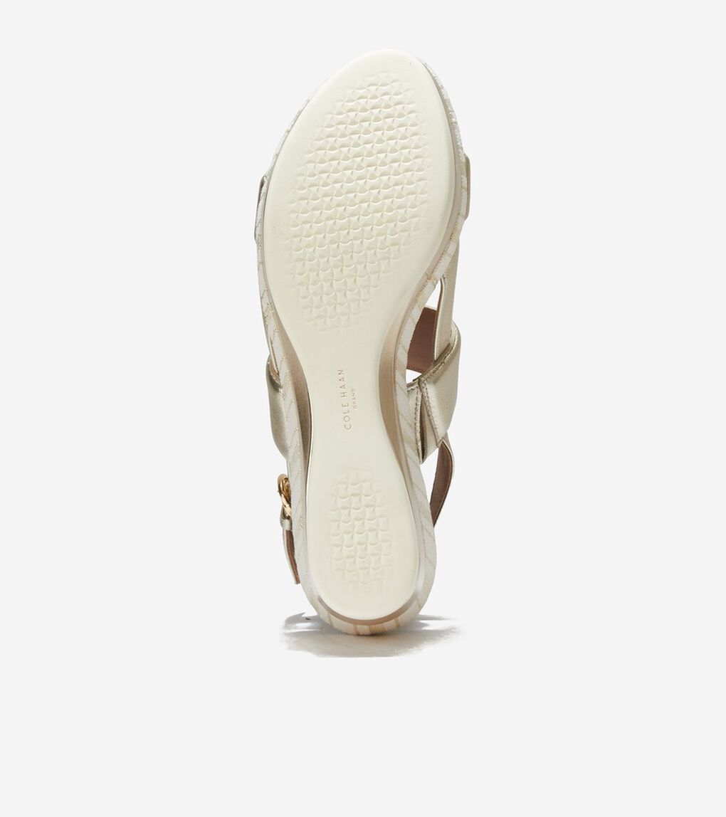 アイスリン ウェッジ サンダル womens.