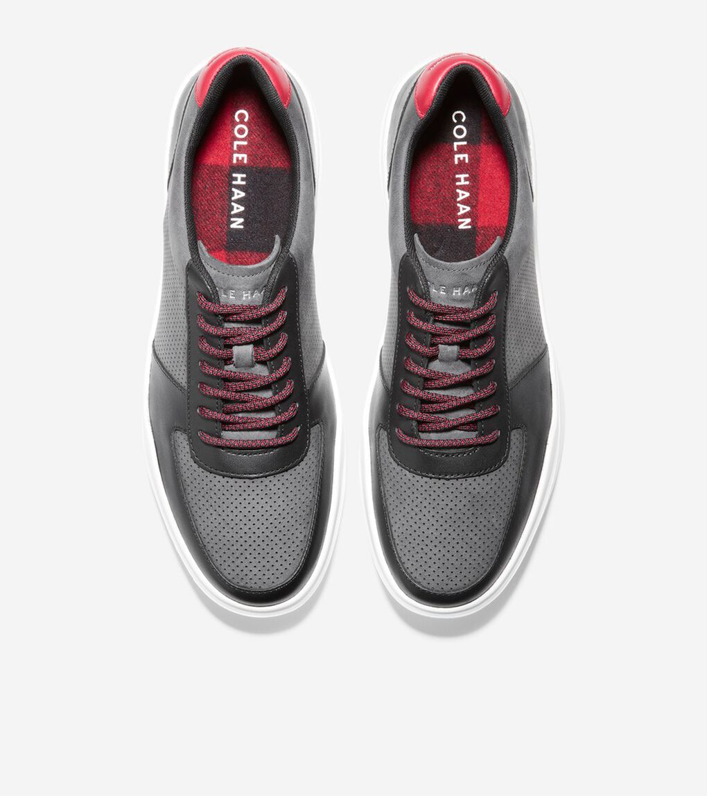 グランド クロスコート モダン パーフォレーション スニーカー mens.