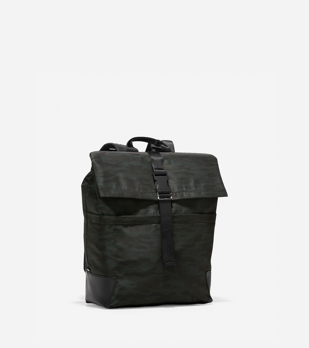 ソイヤー ナイロン フラップ バックパック mens.