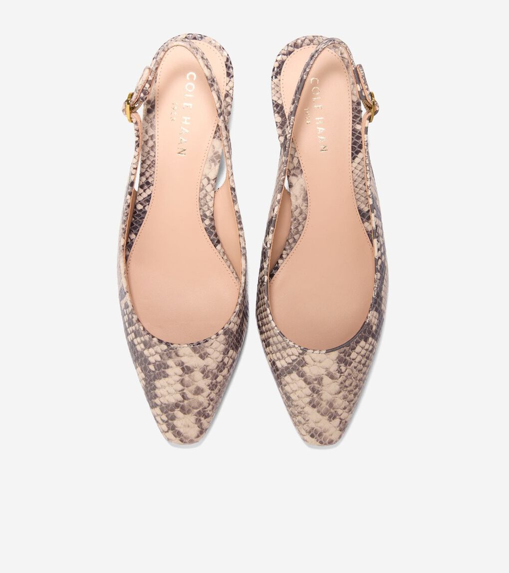 タイラ キティンヒール スリング パンプ womens.