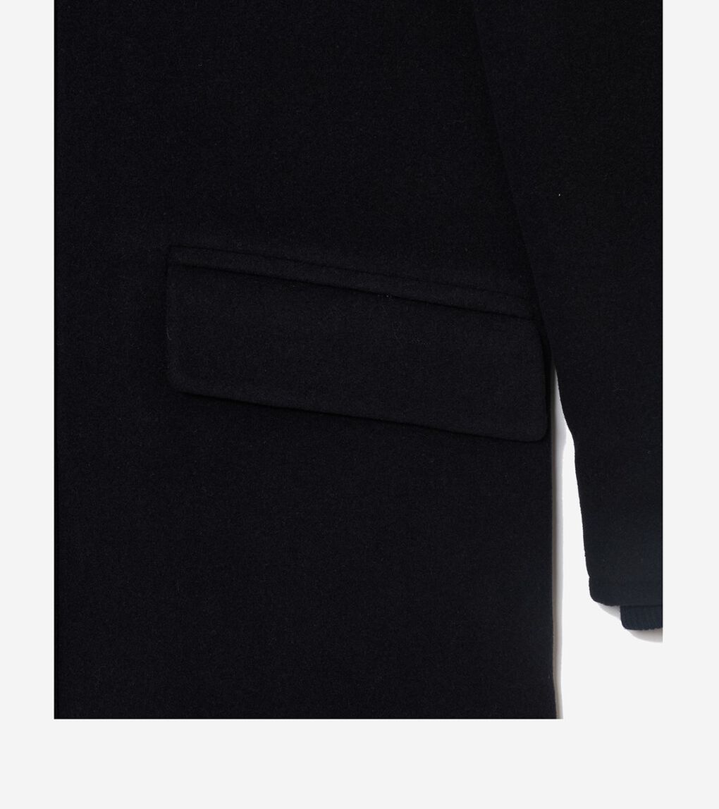 スタンドカラーカーコート mens.