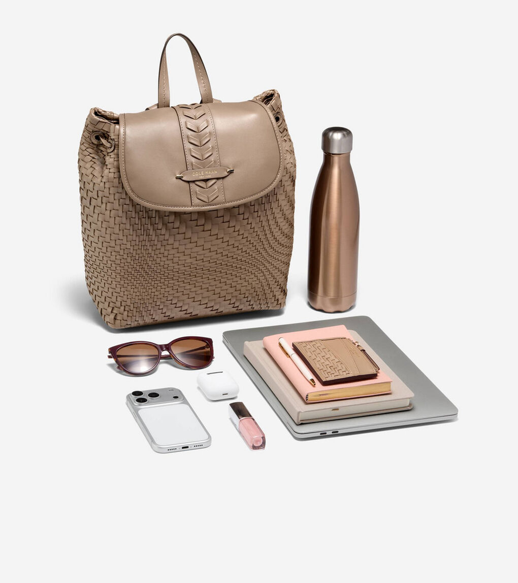 イザベラ ウーブン バックパック womens
