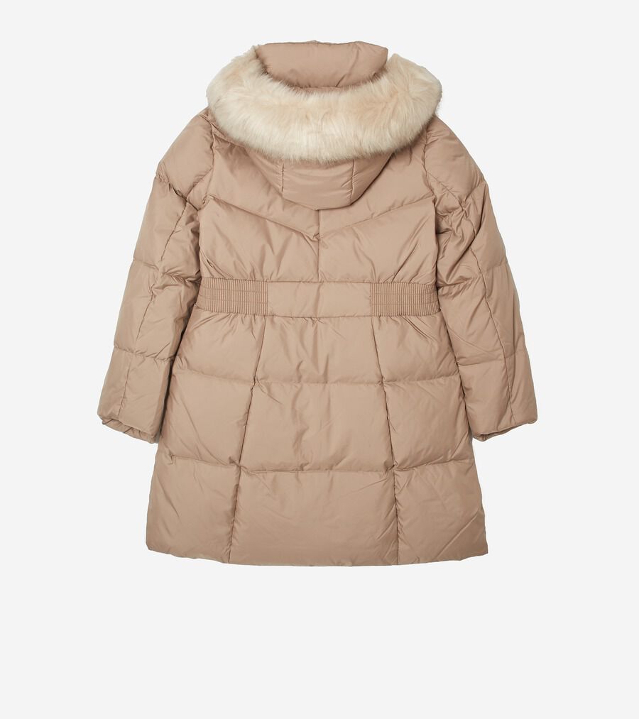 エッセンシャル ダウンコート ウィズ リムーバル ファー womens エッセンシャル ダウンコート ウィズ リムーバル ファー womens