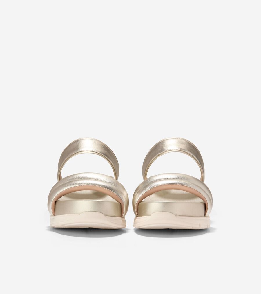 ゼログランド ダブルバンド スライド サンダル womens. 27000