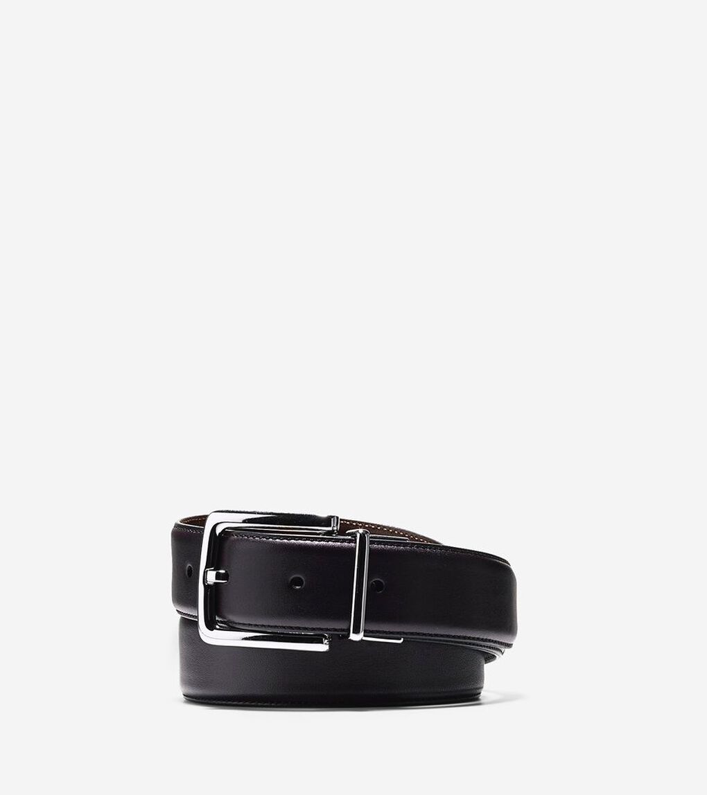 32mm リバーシブル ベジレザー ベルト mens.