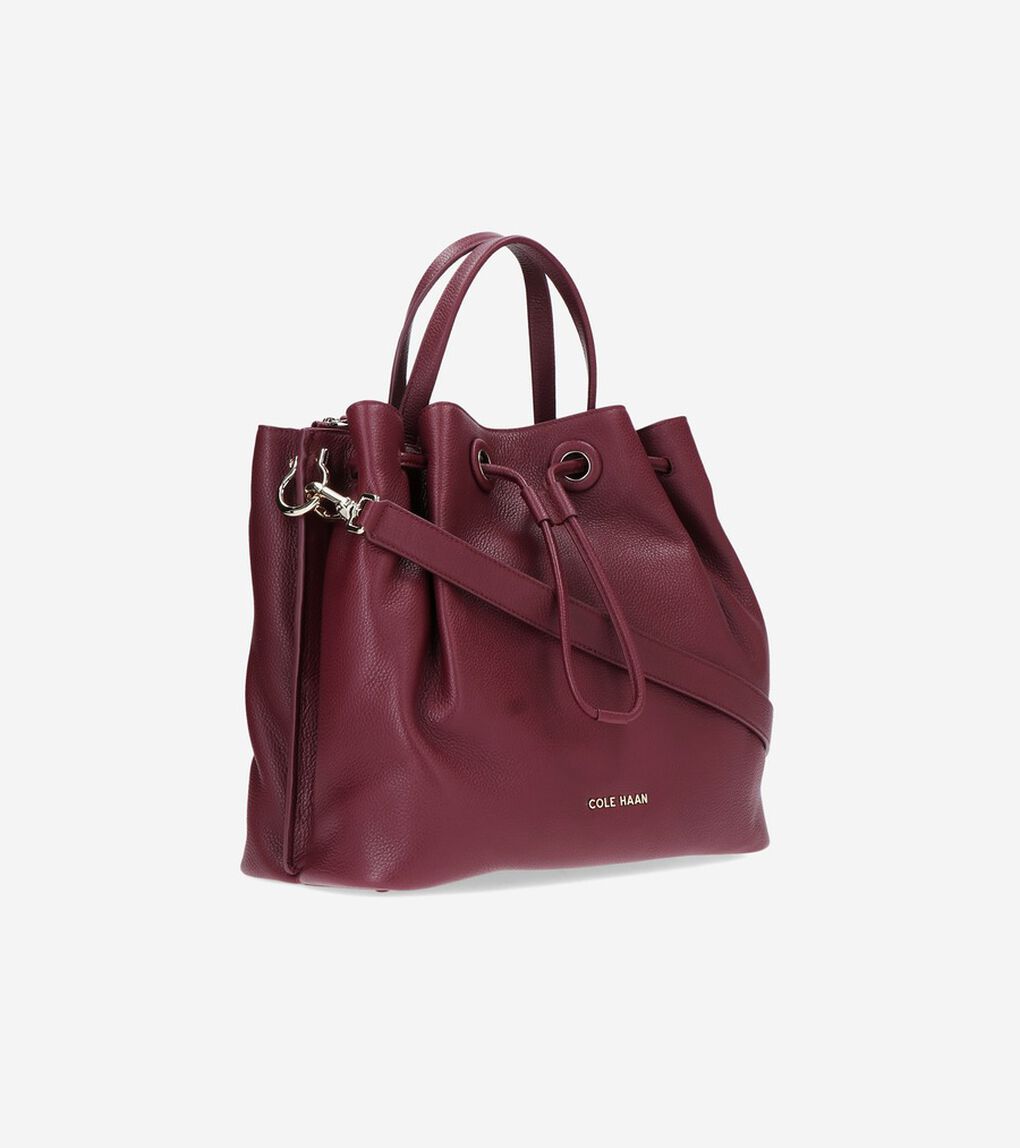 レザー バケット バッグ womens.