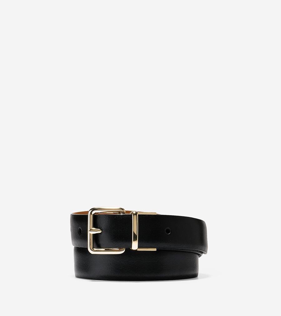 1IN リバーシブル フェザーエッジ ベルト womens. 0.0 | COLE_HAAN