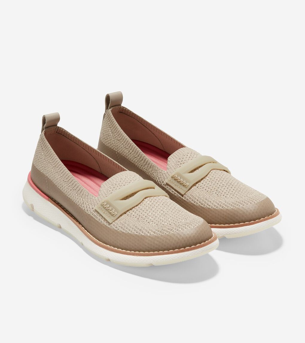 4.ゼログランド スティッチライト ローファー womens.